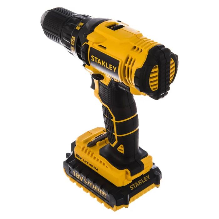Аккумуляторная дрель-шуруповерт STANLEY SCD201D2K
