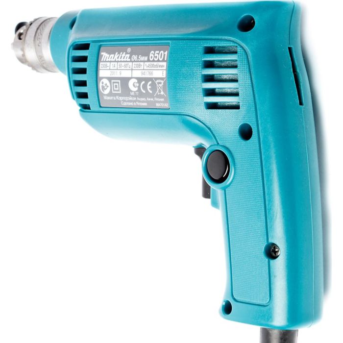 Сетевая дрель Makita 6501 безударная