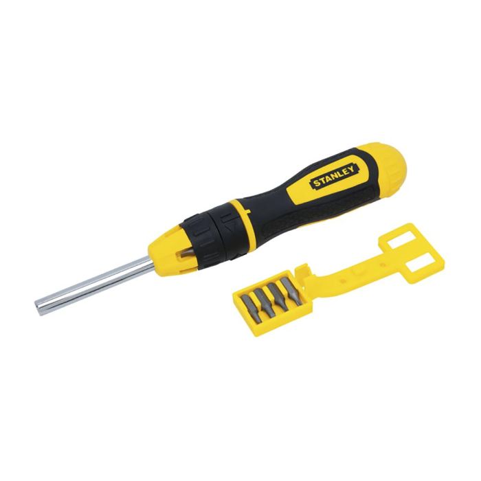 Набор отвертка с битами STANLEY Multibit 11 предметов 0-68-010