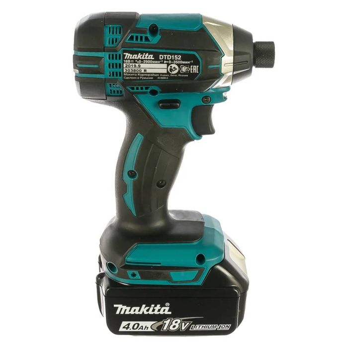Аккумуляторный гайковерт Makita DTD152RME ударный