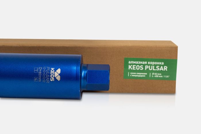 Коронка алмазная KEOS PRO Lazer 1 1/4" 082/450 (Лазерная сварка) (DCL082.450)