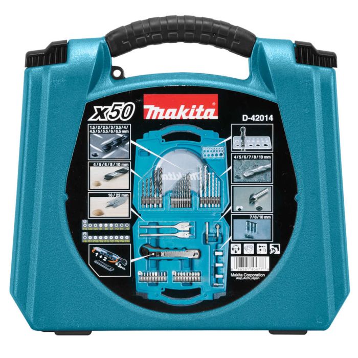 Набор сверл и насадок Makita «Circle series» 50 предметов (D-42014)