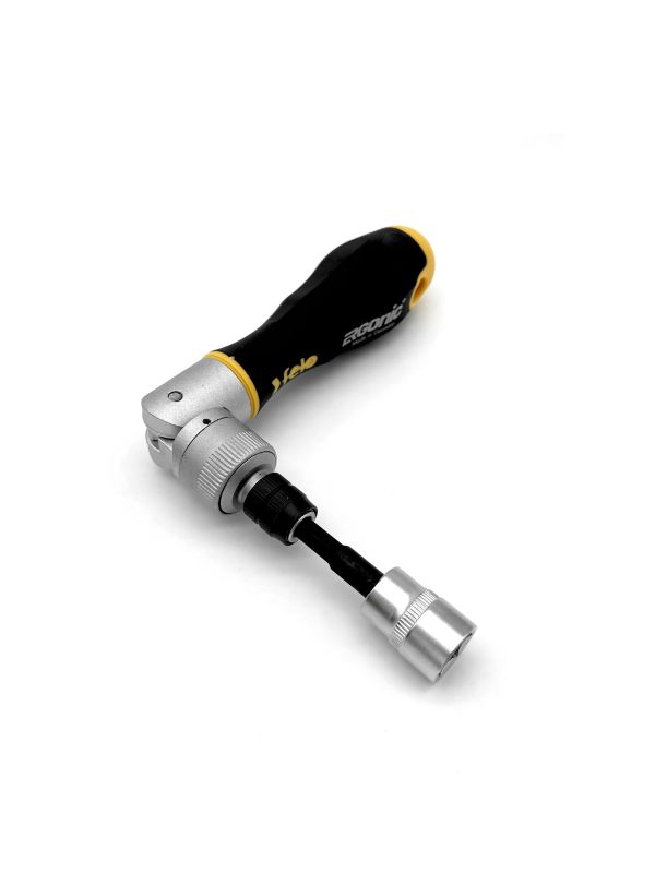 Felo Набор бит SL/PH/PZ/Tx/HEX и головок с поворотной трещоткой Ergonic K в кейсе, 22 шт 06072206