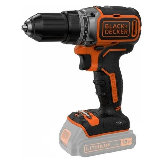Аккумуляторная дрель-шуруповерт Black&Decker BL186N