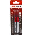 Пилка для лобзика по стали REDVERG T118G HSS 76мм 2шт (820171) Пилка для лобзика по стали REDVERG T118G HSS 76мм 2шт (820171)