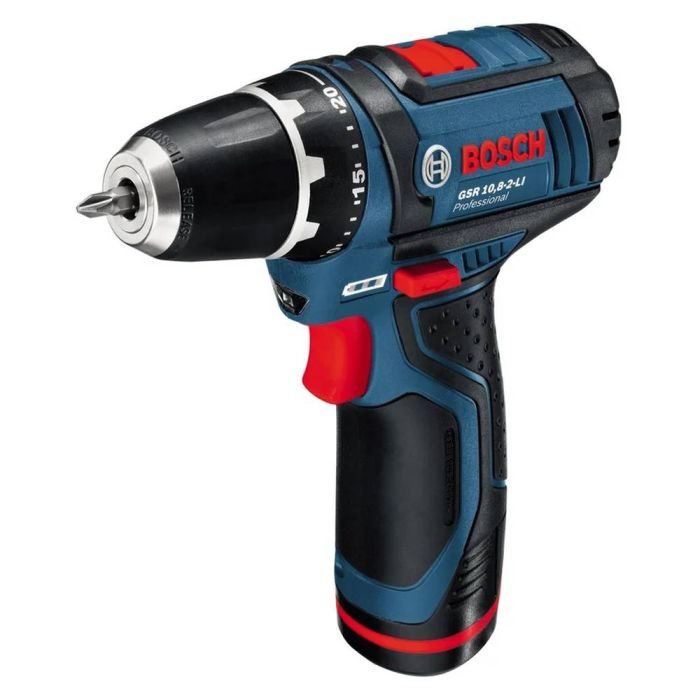 Аккумуляторная дрель-шуруповерт Bosch GSR 10,8-LI 2Х1,5AH