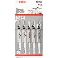 Набор пилок для лобзика по дереву Bosch T101B 100мм 5шт (030) Набор пилок для лобзика по дереву Bosch T101B 100мм 5шт (030)