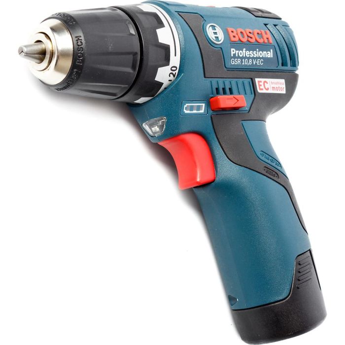 Аккумуляторная дрель-шуруповерт Bosch GSR 10,8 V-EC 2,0AHX2