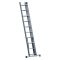 Лестница алюминиевая STAIRS трехсекционная 3x10 ступеней (AL310)