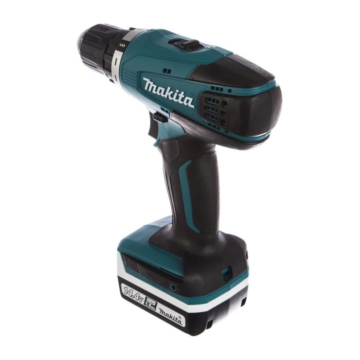 Аккумуляторная дрель-шуруповерт Makita DF347DWE+Набор бит Makita Impact Black 50мм 10шт
