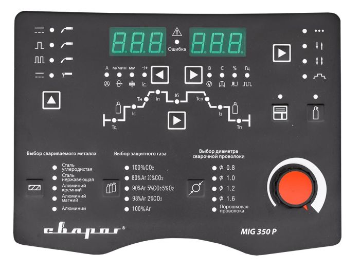 Сварочный инвертор Сварог MIG TECH MIG 350 P (N316)