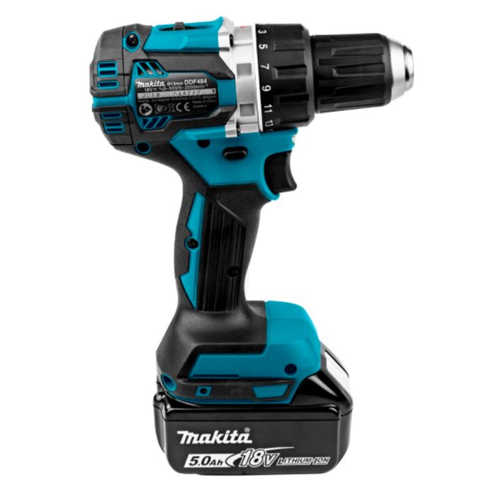 Аккумуляторная дрель-шуруповерт Makita DDF484RAE