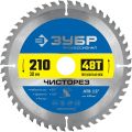 ЗУБР Чисторез, 210 x 30 мм, 48Т, пильный диск по дереву, Профессионал (36905-210-30-48) ЗУБР Чисторез, 210 x 30 мм, 48Т, пильный диск по дереву, Профессионал (36905-210-30-48)