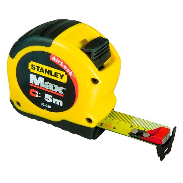 Рулетка измерительная STANLEY Max 5м x 28мм 0-33-958