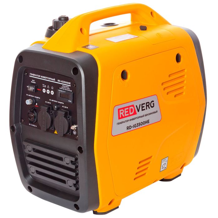 Бензиновый генератор инверторный открытого типа REDVERG RD-IG3500HE
