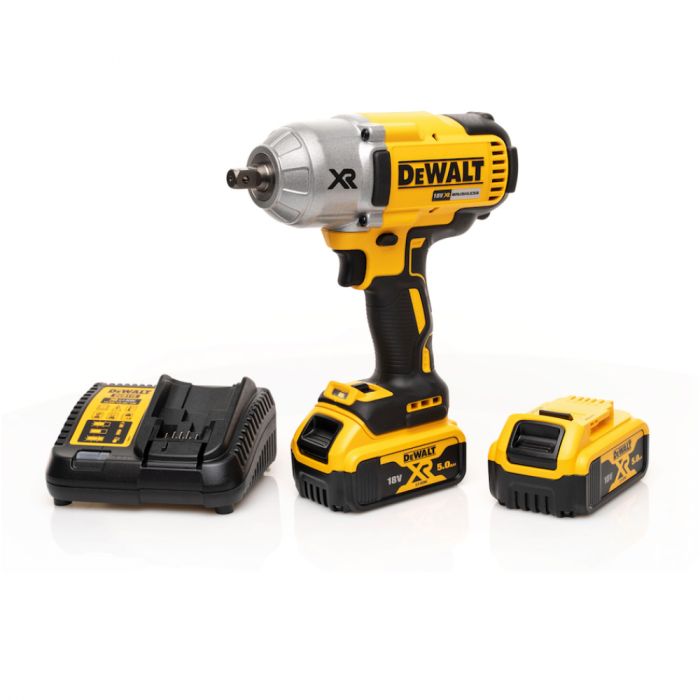 Набор аккумуляторных инструментов DeWalt DCF899P2SAG (Гайковерт DCF899P2 + МШУ DCG405)