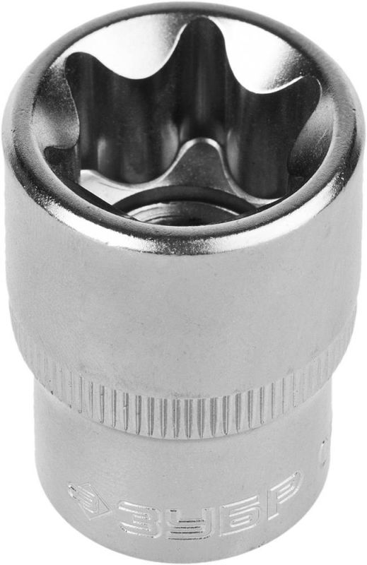 ЗУБР E-TORX, 1/2_, E24, торцовая головка (27719-24)