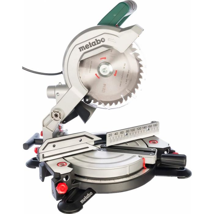 Торцовочная пила Metabo KS 216 M Lasercut + пильный диск