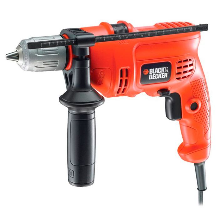 Сетевая дрель Black&Decker KR 604 CRES ударная