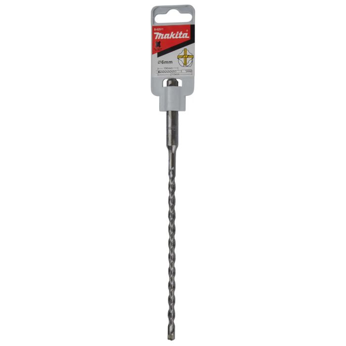 Бур SDS-PLUS Makita 4Cutter 6x210мм (B-62511)