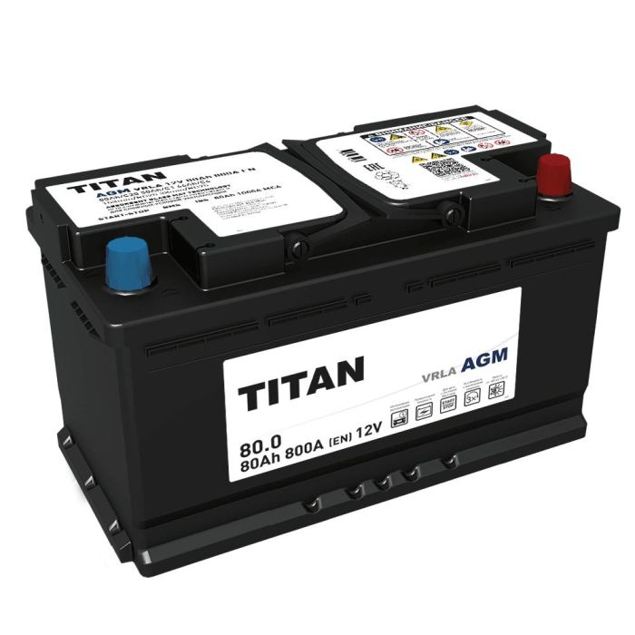 Аккумулятор TITAN AGM 6СТ-80.0 VRLA L4