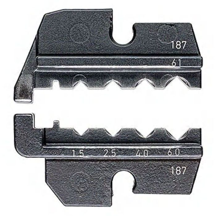Плашка опрессовочная: контакты точеные Harting, 1.5/2.5/4/6 мм2, 4 гнезда