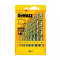 Набор сверл по металлу DeWalt HSS-G DT5921 1-10мм 10шт Набор сверл по металлу DeWalt HSS-G DT5921 1-10мм 10шт