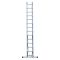 Лестница алюминиевая STAIRS трехсекционная 3x14 ступеней (AL314)
