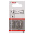 Набор бит Bosch PZ3х25мм 3шт (562) Набор бит Bosch PZ3х25мм 3шт (562)
