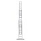 Лестница алюминиевая STAIRS трехсекционная 3x10 ступеней (AL310)