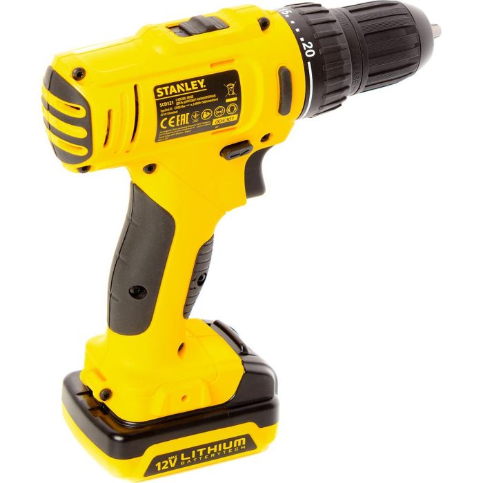 Аккумуляторная дрель-шуруповерт STANLEY SCD121S2K