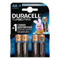 Элемент питания Duracell MX1500/LR6 (AA) Turbo BP4 4шт Элемент питания Duracell MX1500/LR6 (AA) Turbo BP4 4шт