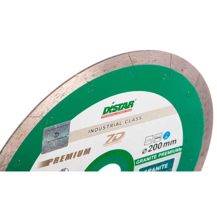Диск алмазный по граниту, мрамору и керамограниту Distar Granite Premium 1A1R 200х25.4мм (1015)