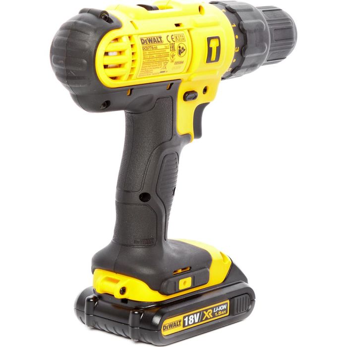 Аккумуляторная дрель-шуруповерт DeWalt DCD776S2-B5 (3pin) ударная