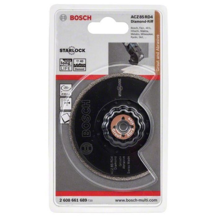 Диск пильный для МФИ Bosch Diamant-RIFF ACZ сегментированный 85мм (689)