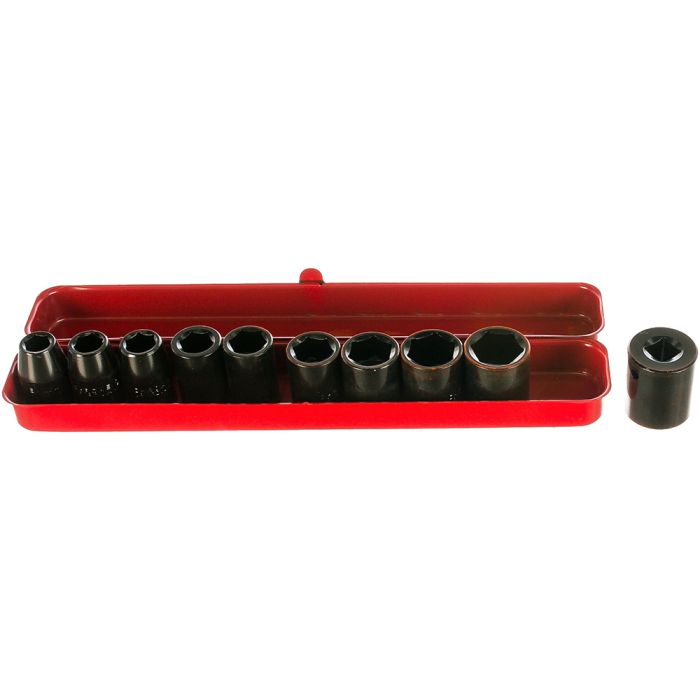Набор головок ударных Sumake SIS-4403 1/2" 10шт (637010)