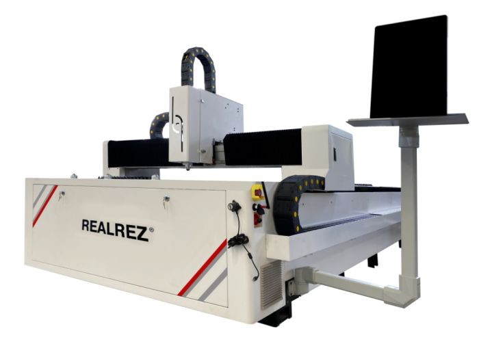 Оптоволоконный лазерный станок для резки металла REALREZ OFL 3000 Вт