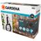 Шланг Gardena Liano 1/2" 15м + комплект для полива + держатель TapFix