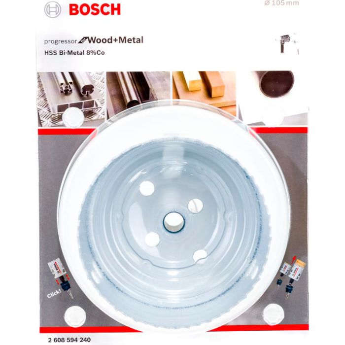 Коронка Bosch Progressor 105мм биметаллическая (240)