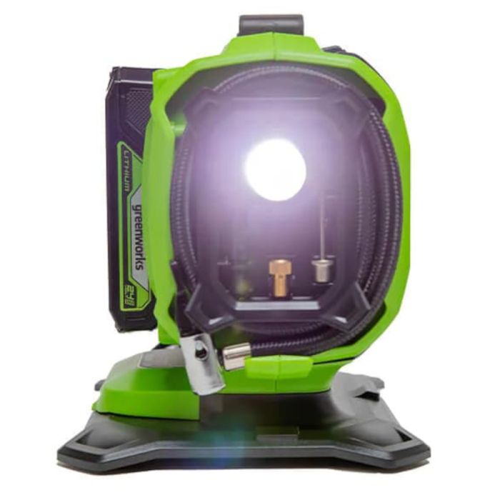 Компрессор аккумуляторный Greenworks ACG301 (без акк, без з/у)