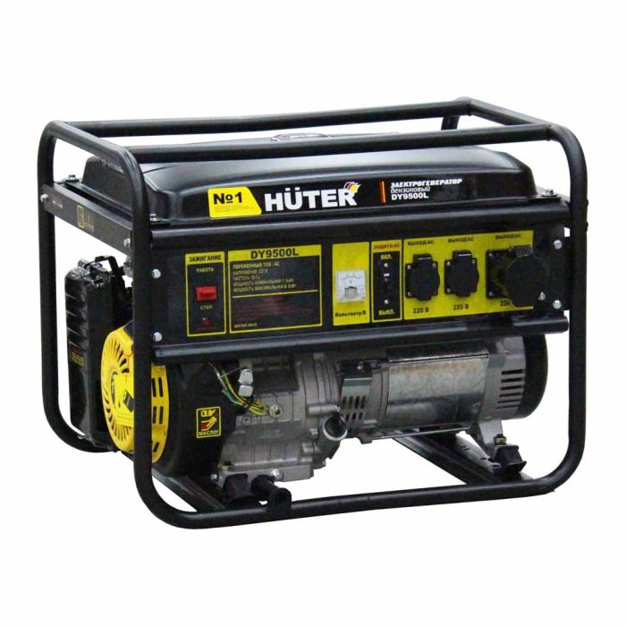 Бензиновый генератор Huter DY9500L