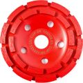 Чашка алмазная шлифовальная REDVERG 125 мм 2-х рядная (900381) Чашка алмазная шлифовальная REDVERG 125 мм 2-х рядная (900381)