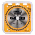 Диск пильный по дереву DeWalt CONSTRUCTION DT1953 216х30мм 40T Диск пильный по дереву DeWalt CONSTRUCTION DT1953 216х30мм 40T