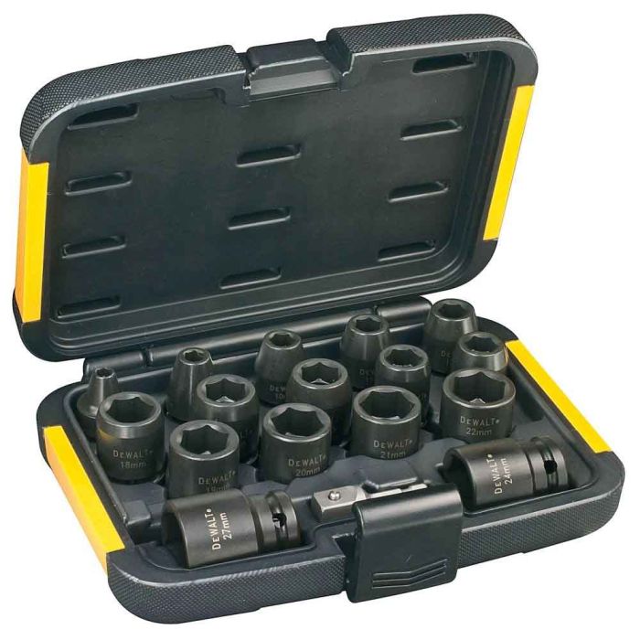 Набор торцевых головок DeWalt DT7506 17шт в боксе