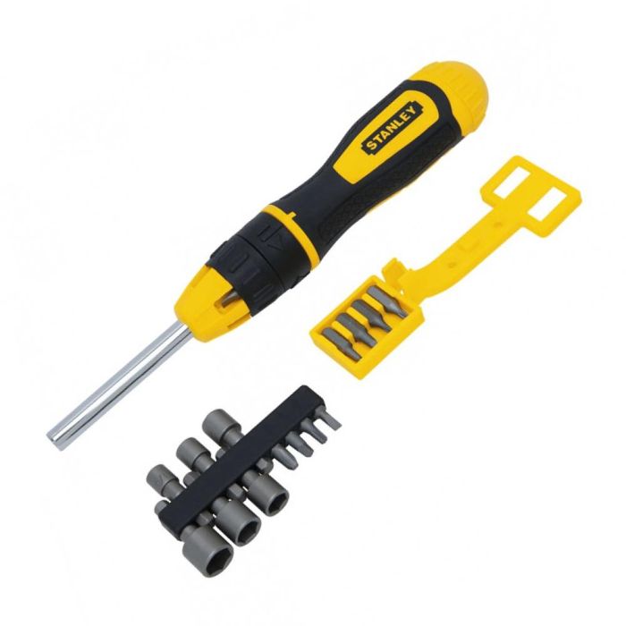 Набор отвертка с битами STANLEY Multibit Stubby 21 предмет STHT0-62574