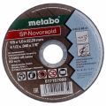 Круг отрезной по нержавеющей стали Metabo SP-Novorapid 115х1х22.2мм (7000) Круг отрезной по нержавеющей стали Metabo SP-Novorapid 115х1х22.2мм (7000)
