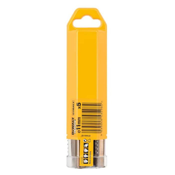 Набор сверл по металлу DeWalt HSS-CO DT4945-QZ 11х91мм 5шт