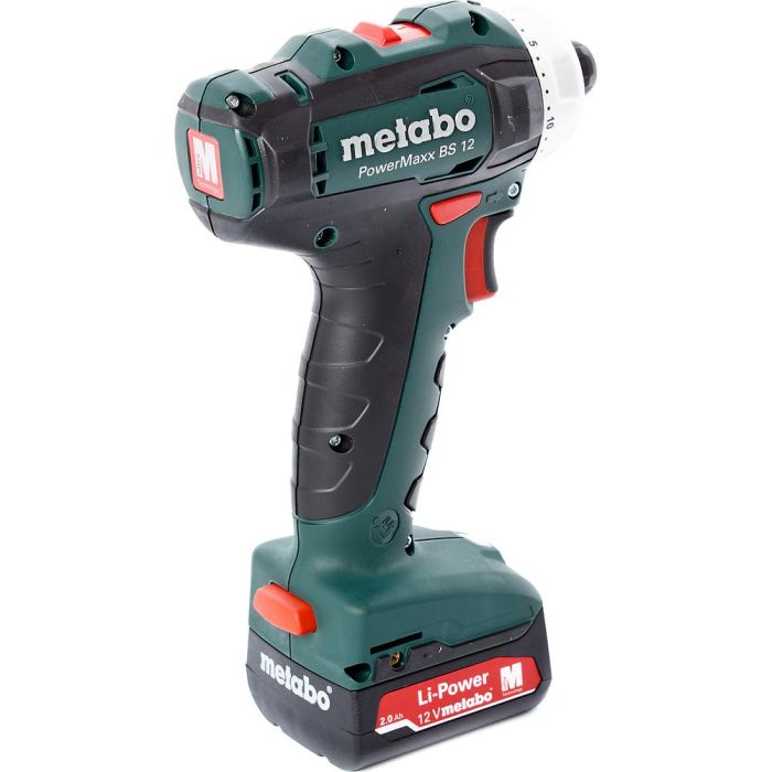 Аккумуляторная дрель-шуруповерт Metabo PowerMaxx BS 12