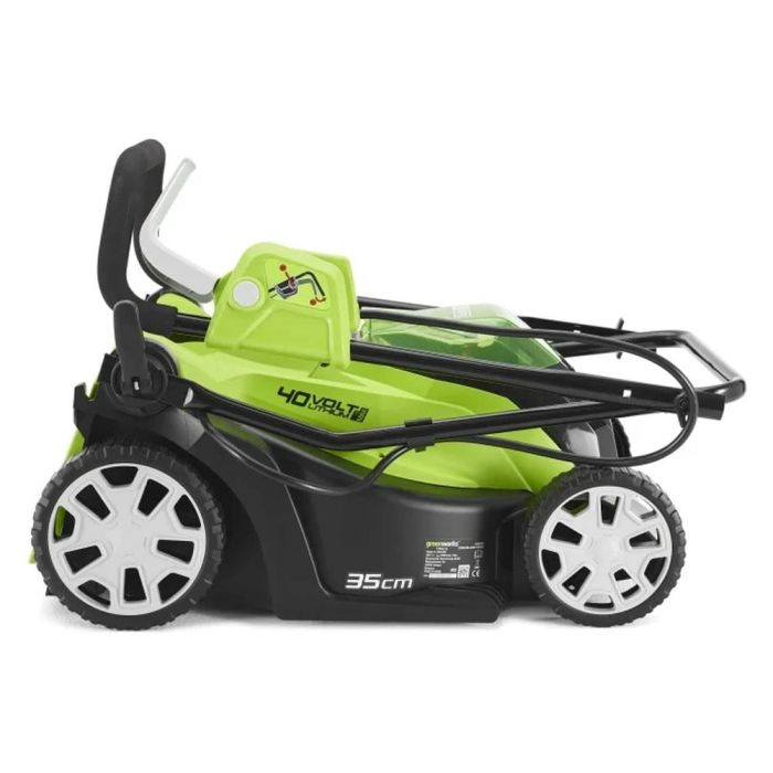 Аккумуляторная газонокосилка Greenworks G40LM35K6 (2501907UF)