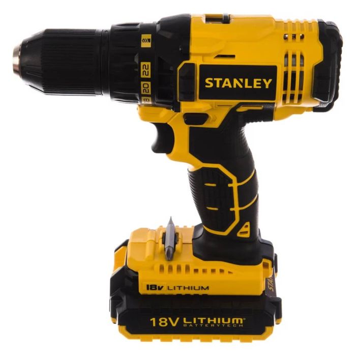 Аккумуляторная дрель-шуруповерт STANLEY SCD201D2K